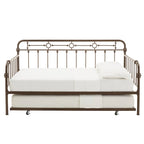 Lit de repos pleine grandeur en métal bronze Darren par iNSPIRE Q Classic