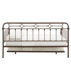 Lit de repos pleine grandeur en métal bronze Darren par iNSPIRE Q Classic