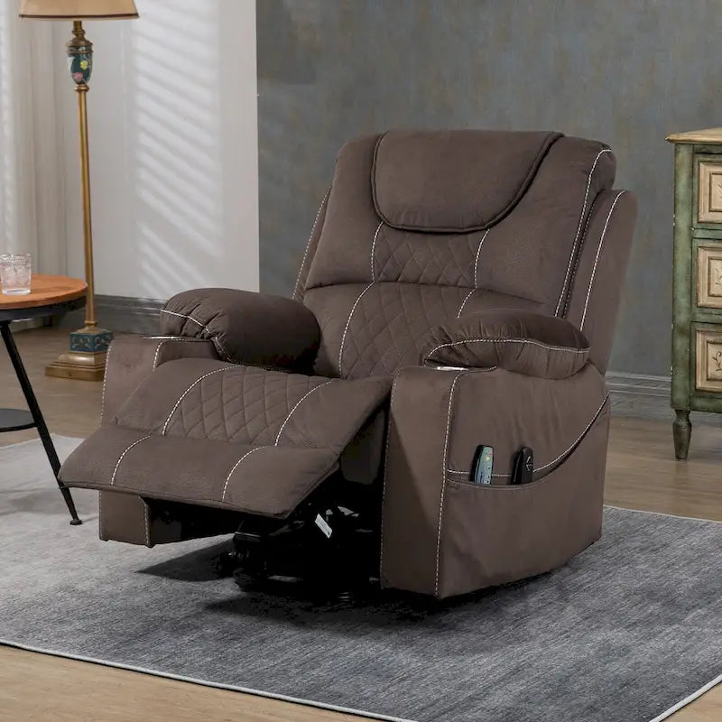 Fauteuil inclinable électrique surdimensionné Fauteuil élévateur électrique pour personnes âgées, 180 kg