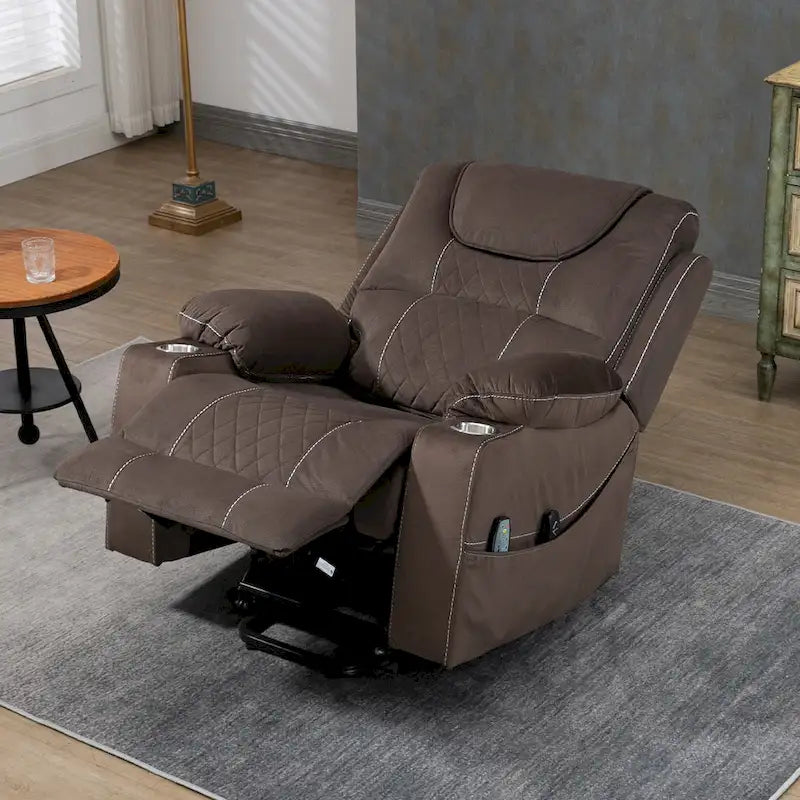 Fauteuil inclinable électrique surdimensionné Fauteuil élévateur électrique pour personnes âgées, 180 kg