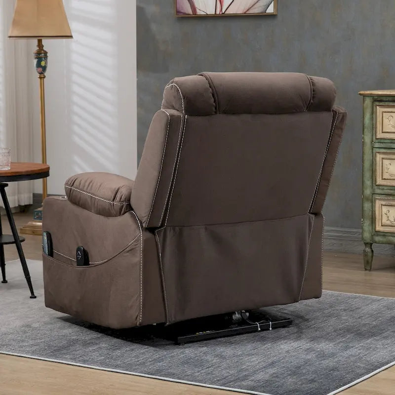 Fauteuil inclinable électrique surdimensionné Fauteuil élévateur électrique pour personnes âgées, 180 kg