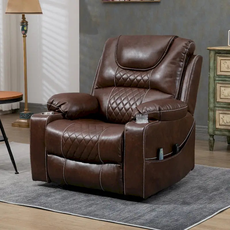 Fauteuil inclinable électrique surdimensionné Fauteuil élévateur électrique pour personnes âgées, 180 kg