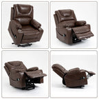 Fauteuil inclinable électrique surdimensionné Fauteuil élévateur électrique pour personnes âgées, 180 kg