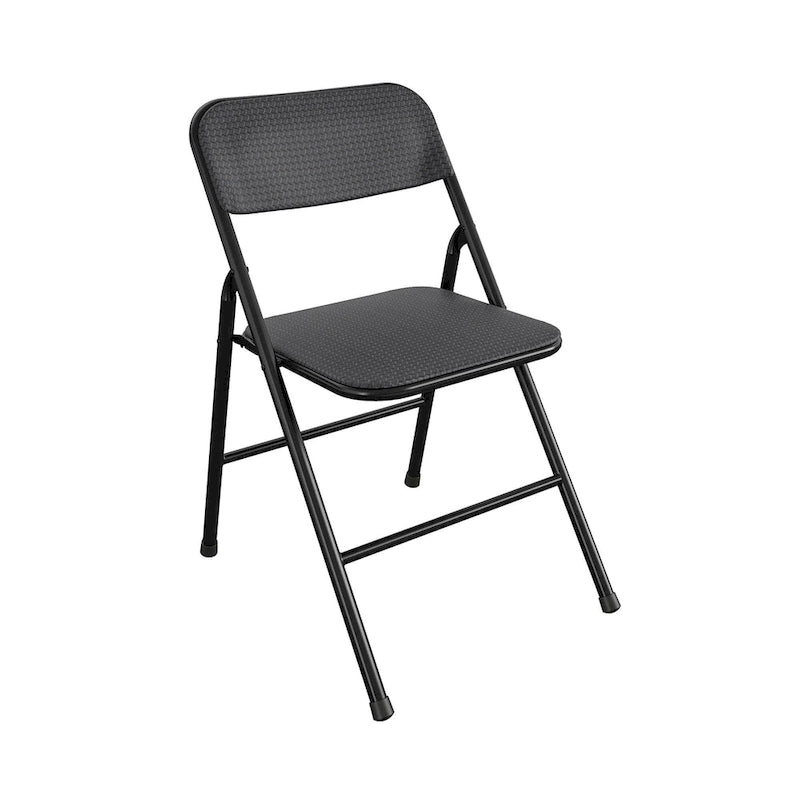 Ensemble table pliante en vinyle et chaises en tissu 5 pièces COSCO - 5 pièces