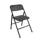 Ensemble table pliante en vinyle et chaises en tissu 5 pièces COSCO - 5 pièces