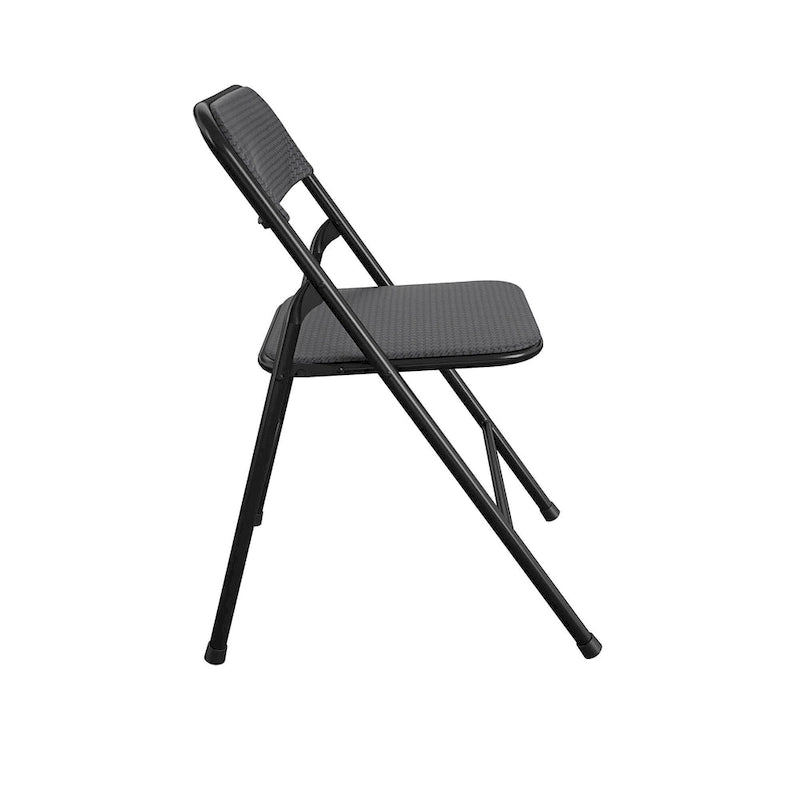Ensemble table pliante en vinyle et chaises en tissu 5 pièces COSCO - 5 pièces