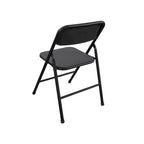 Ensemble table pliante en vinyle et chaises en tissu 5 pièces COSCO - 5 pièces