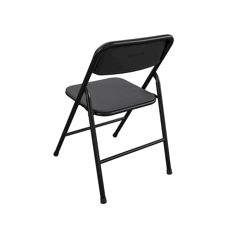 Ensemble table pliante en vinyle et chaises en tissu 5 pièces COSCO - 5 pièces