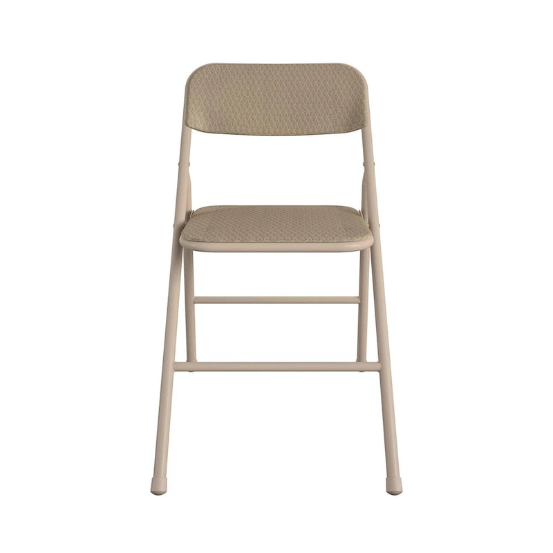Ensemble table pliante en vinyle et chaises en tissu 5 pièces COSCO - 5 pièces