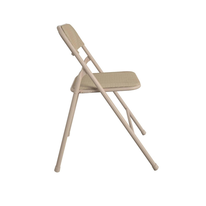 Ensemble table pliante en vinyle et chaises en tissu 5 pièces COSCO - 5 pièces
