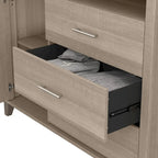Ensemble de chambre 6 pièces pleine/grand lit Somerset par Bush Furniture