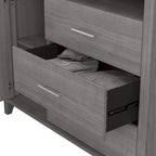 Ensemble de chambre 6 pièces pleine/grand lit Somerset par Bush Furniture