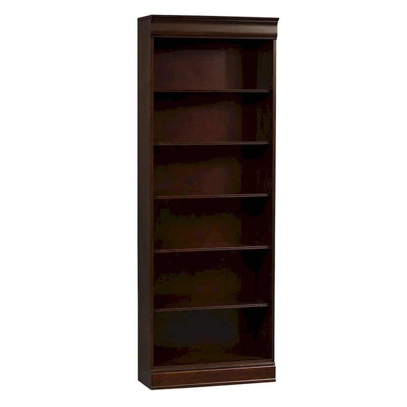 Bibliothèque 84 po au fini bois brun – Un seul utilisateur