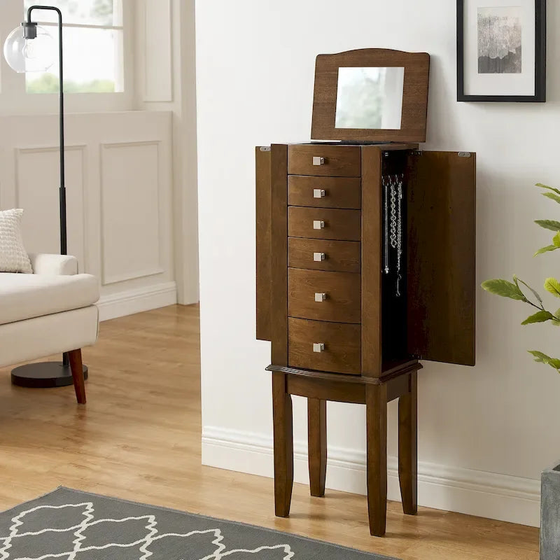 Frandon - Armoire à bijoux avec miroir