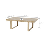 Table de conférence rectangulaire Chêne/Noir, 220 cm (L) × 120 cm (P), 8 places