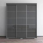 Armoire moderne brillante Copper Grove Parasol 71 pouces