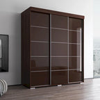 Armoire moderne brillante Copper Grove Parasol 71 pouces