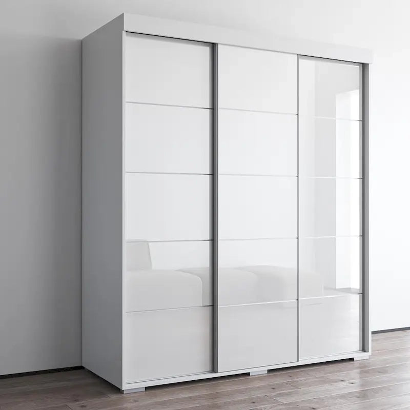 Armoire moderne brillante Copper Grove Parasol 71 pouces