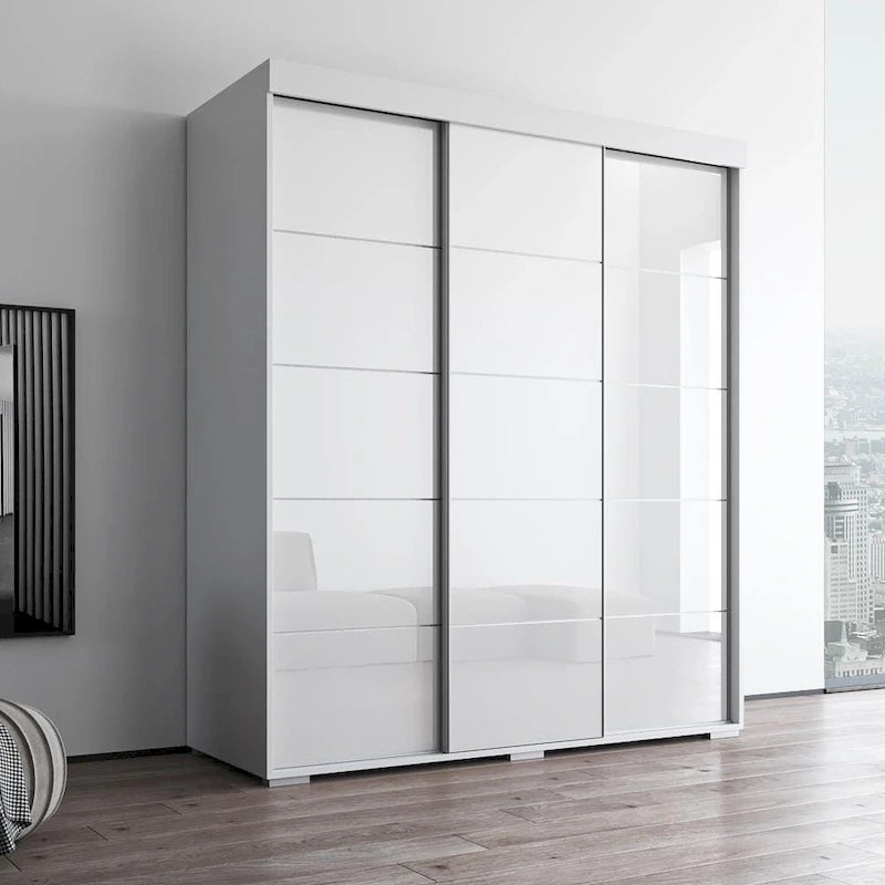Armoire moderne brillante Copper Grove Parasol 71 pouces