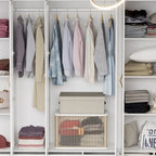 Armoires de rangement polyvalentes pour plusieurs unités Armoire blanche