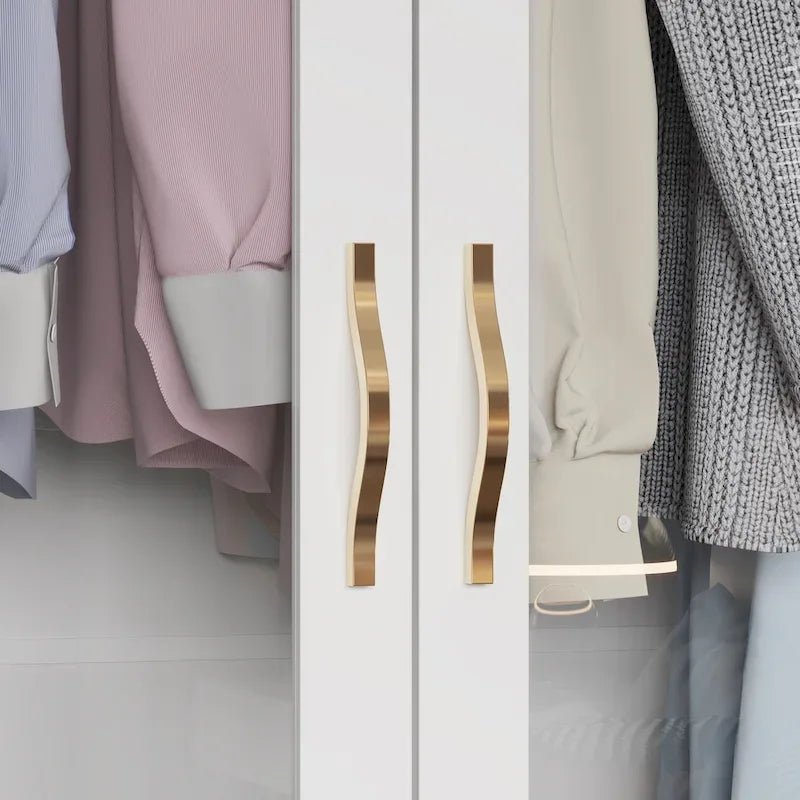 Armoires de rangement polyvalentes pour plusieurs unités Armoire blanche