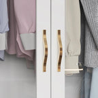 Armoires de rangement polyvalentes pour plusieurs unités Armoire blanche