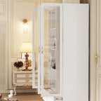 Armoires de rangement polyvalentes pour plusieurs unités Armoire blanche