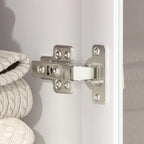 Armoires de rangement polyvalentes pour plusieurs unités Armoire blanche