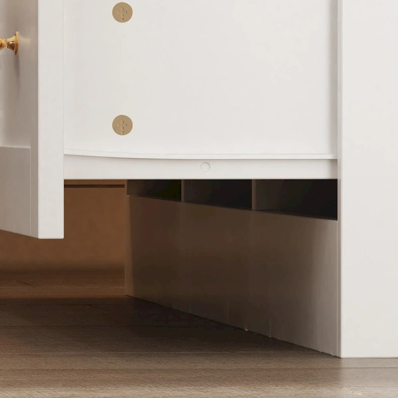 Armoires de rangement polyvalentes pour plusieurs unités Armoire blanche