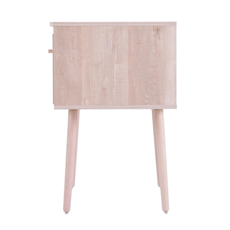 Coiffeuse de rangement Harzen avec miroir de SEI Furniture
