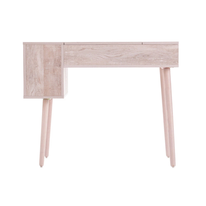 Coiffeuse de rangement Harzen avec miroir de SEI Furniture
