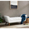 Banc touffeté Mlfrid SAFAVIEH Couture - 53,2 L x 20,9 P x 20,9 H - 53Lx21Px21H