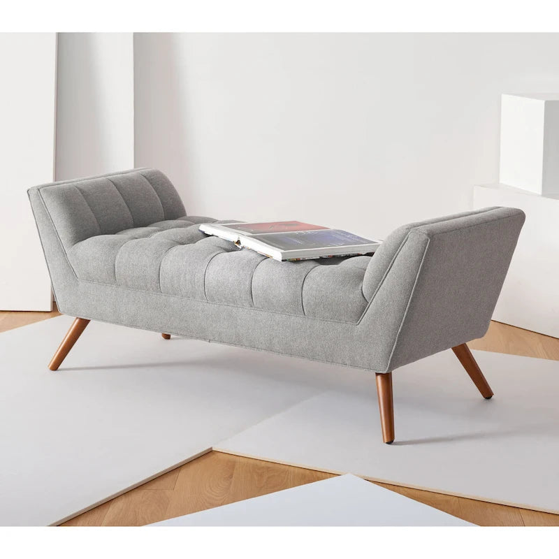 Banc touffeté Mlfrid SAFAVIEH Couture - 53,2 L x 20,9 P x 20,9 H - 53Lx21Px21H