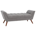 Banc touffeté Mlfrid SAFAVIEH Couture - 53,2 L x 20,9 P x 20,9 H - 53Lx21Px21H