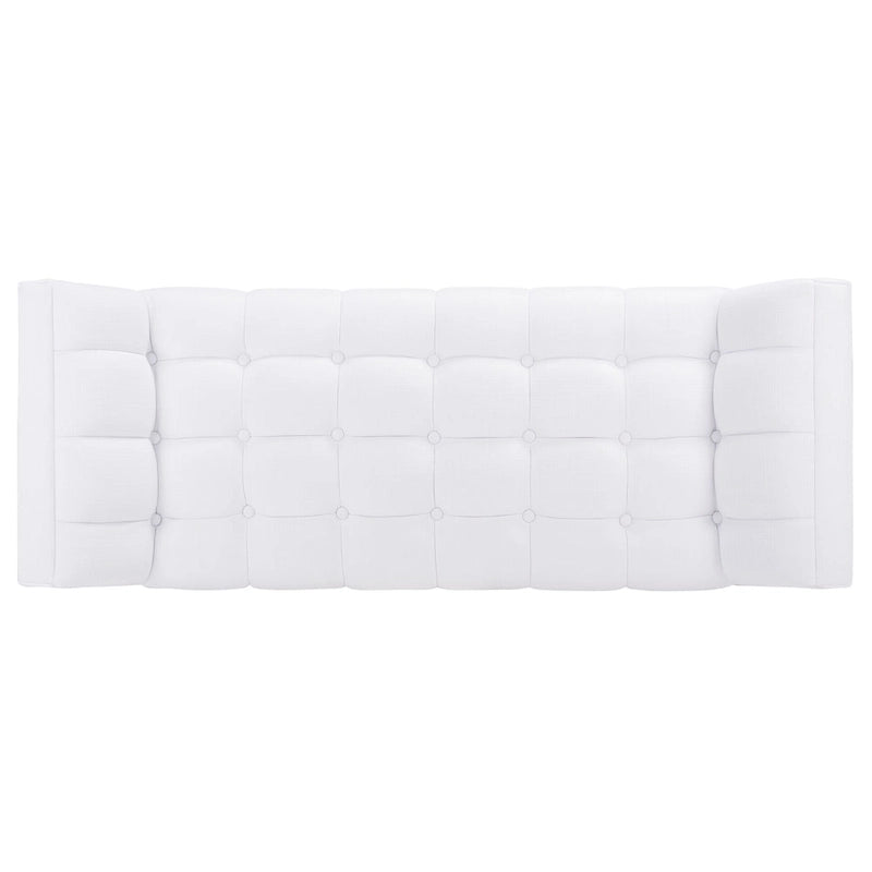 Banc touffeté Mlfrid SAFAVIEH Couture - 53,2 L x 20,9 P x 20,9 H - 53Lx21Px21H