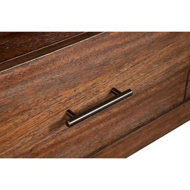 Meuble TV Origins by Alpine Trinidad en bois, couleur Toffee (marron)