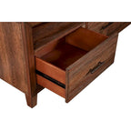 Meuble TV Origins by Alpine Trinidad en bois, couleur Toffee (marron)