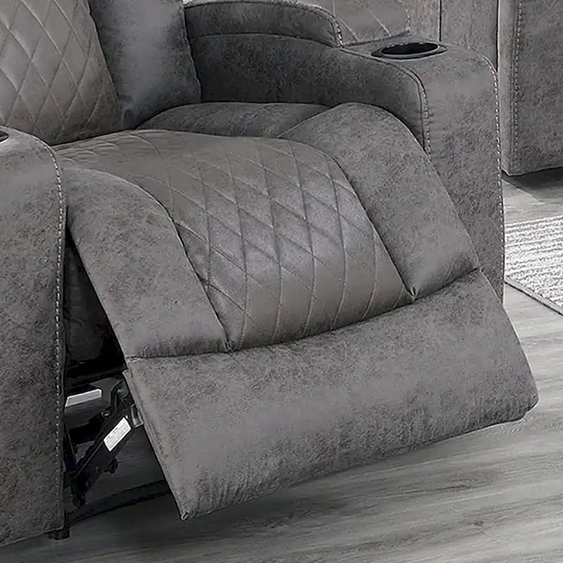 Fauteuil inclinable électrique avec porte-gobelets