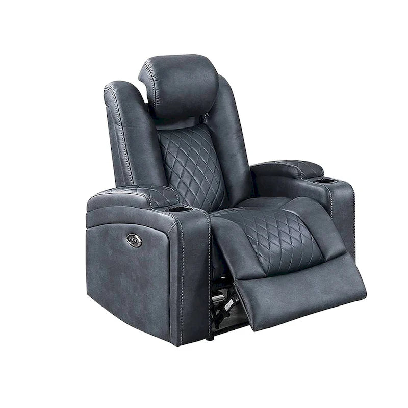 Fauteuil inclinable électrique avec porte-gobelets