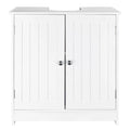 Meuble de rangement sous-lavabo blanc