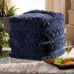 Le pouf marocain Koroh de The Curated Nomad