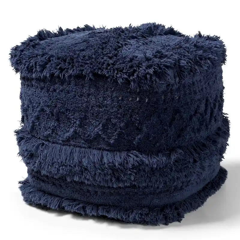 Le pouf marocain Koroh de The Curated Nomad