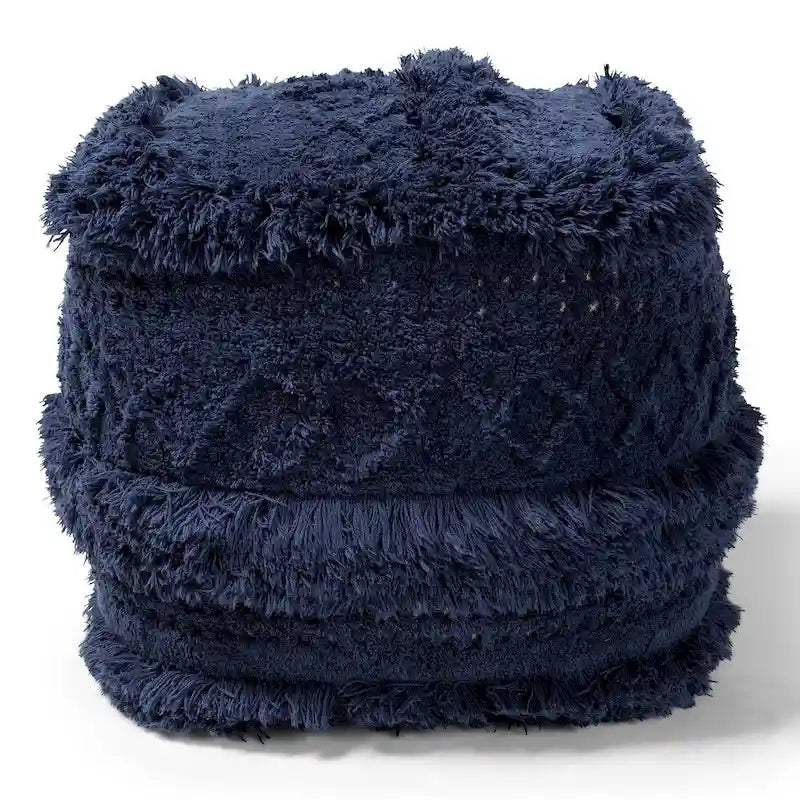 Le pouf marocain Koroh de The Curated Nomad