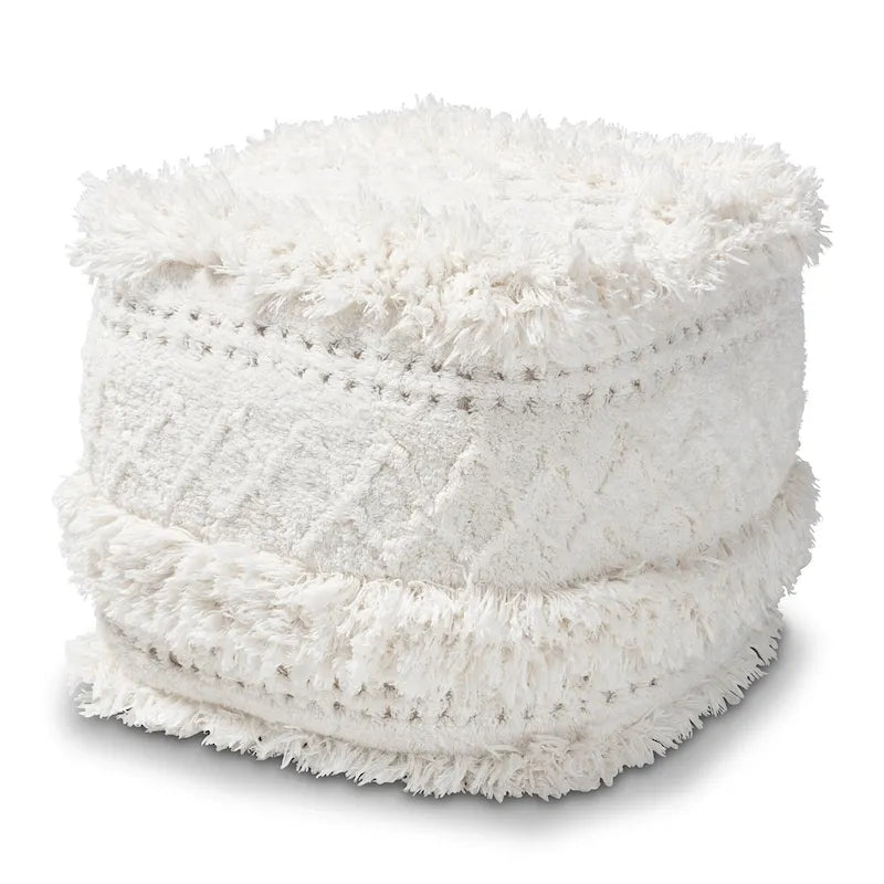 Le pouf marocain Koroh de The Curated Nomad