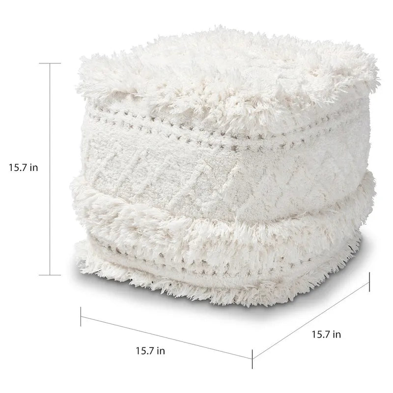 Le pouf marocain Koroh de The Curated Nomad