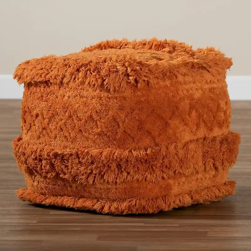 Le pouf marocain Koroh de The Curated Nomad