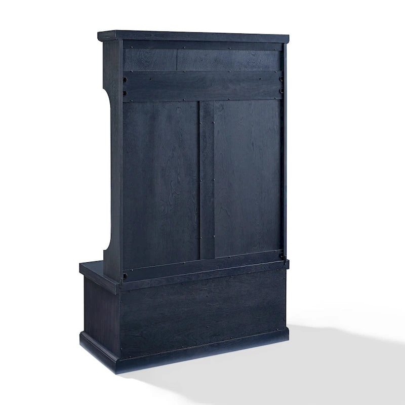 Crosley Seaside Hall Tree, fini bleu marine vieilli