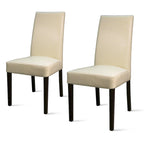 Chaises de salle à manger en cuir Hartford, lot de 2