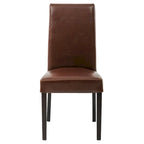 Chaises de salle à manger en cuir Hartford, lot de 2