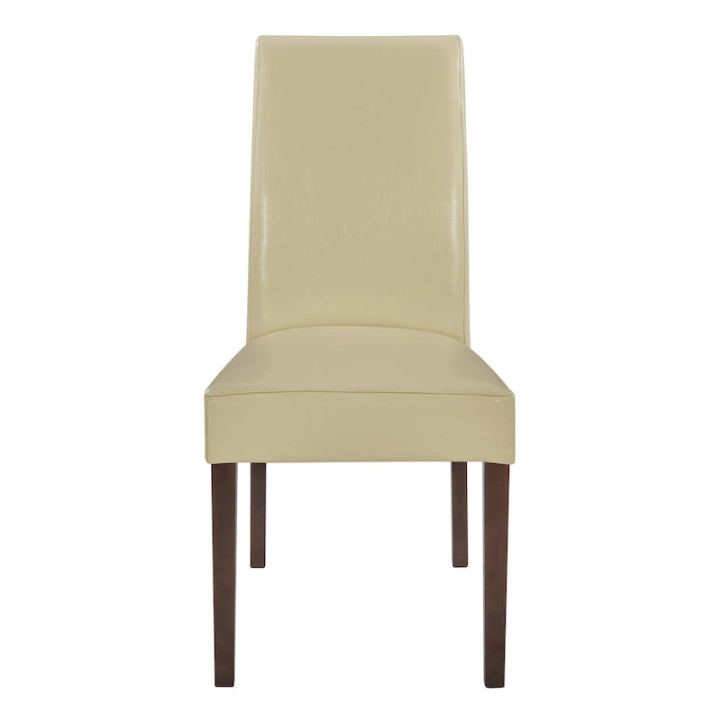 Chaises de salle à manger en cuir Hartford, lot de 2